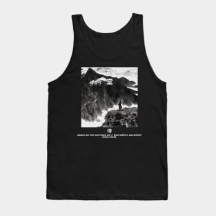 Mountain Samurai In Bushido Tank Top